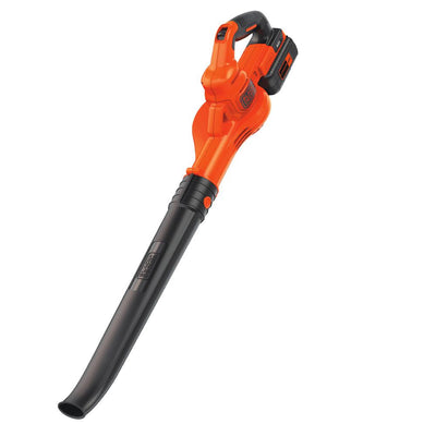 BLACK+DECKER 125 MPH 90 CFM 40V Max Lithium-Ion Sweeper with (1) 1.5Ah Battery & Charger Included - Super Arbor