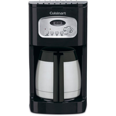 10-Cup Black Programmable Thermal Coffee Maker - Super Arbor