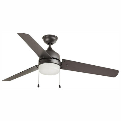Carrington 60 in. LED Indoor/Outdoor Natural Iron Ceiling Fan with Light Kit - Super Arbor
