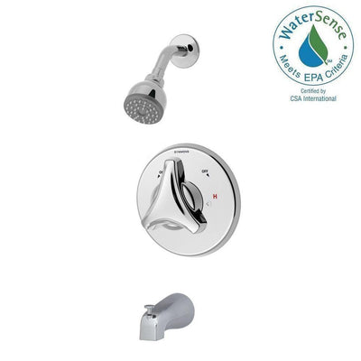 Origins Temptrol Single-Handle 1-Spray Tub and Shower Faucet in Chrome (Valve Included) - Super Arbor