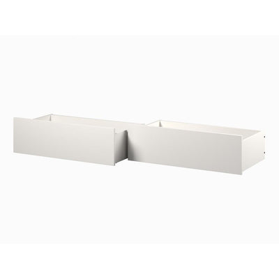 Urban White Bed Drawers Queen-King - Super Arbor