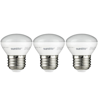 Sunlite 25-Watt Equivalent R14 Mini Reflector Dimmable LED Flood Light Bulb, Warm White 2700K (3-Pack) - Super Arbor