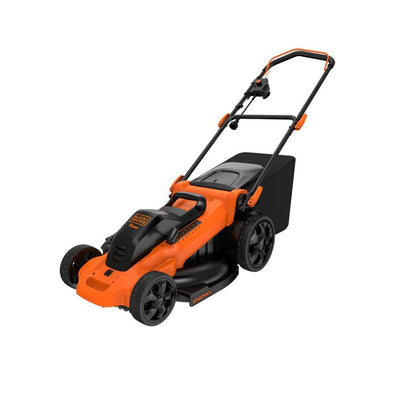 BLACK+DECKER 20 in. 13-Amp Corded Electric Walk Behind Push Lawn Mower - Super Arbor