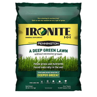Ironite 30 lb. 1-0-1 Lawn Fertilizer - Super Arbor