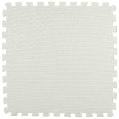 Greatmats Premium White 24 in. x 24 in. x 5/8 in. Foam Interlocking Floor Mat (Case of 25)