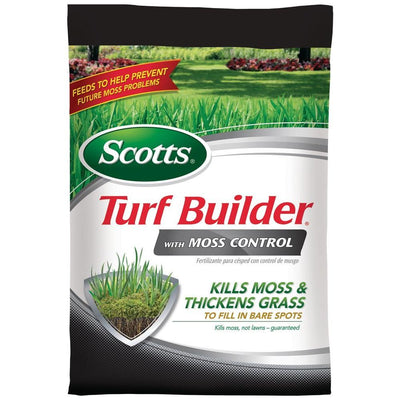 Scotts Turf Builder 25 lbs. 5,000 sq. ft. Lawn Fertilizer with Moss Control - Super Arbor