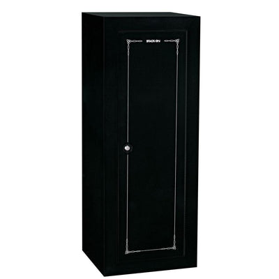 18-Gun Key Lock Security Cabinet, Black - Super Arbor