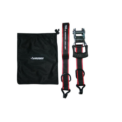 1-1/4 in. x 16 ft. Bar Ratchet Tie-Downs with Mash Bag - Super Arbor