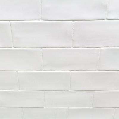 Ivy Hill Tile 
    Catalina White 3 in. x 6 in. x 8 mm Polished Ceramic Subway Wall Tile (5.38 sq. ft./case) - Super Arbor