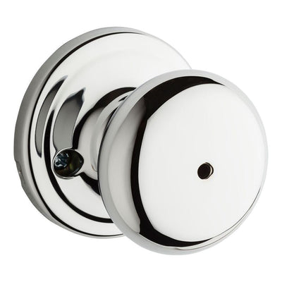 Hancock Polished Chrome Privacy Bed/Bath Door Knob - Super Arbor