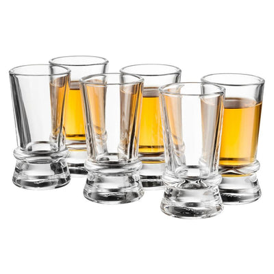 Afina 1.5 oz Shot Glasses, Set of 6 - Super Arbor