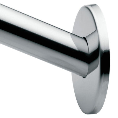 60 in. Curved Shower Rod in Chrome - Super Arbor