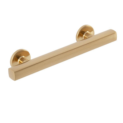 Flynn 3-1/2 in. Satin Brass Drawer Pull - Super Arbor