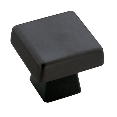 Blackrock 1-3/16 in (30 mm) Length Black Bronze Cabinet Knob - Super Arbor