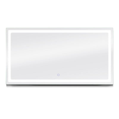 Swan 48 in. W x 36 in. H LED Backlit Vanity Bathroom LED Mirror /Touch On/OFF Dimmer and Anti-Fog Function - Super Arbor