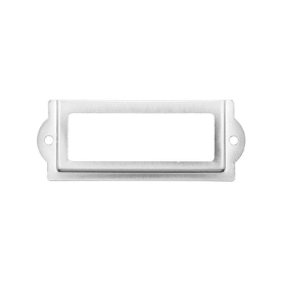 2-7/8 in. Satin Nickel Cardholder - Super Arbor