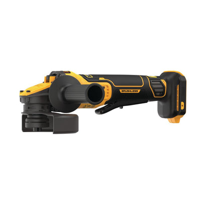 20-Volt MAX Lithium Ion Cordless Brushless 4-1/2 - 5 in. Paddle Switch Angle Grinder with FLEXVOLT ADVANTAGE (Tool Only) - Super Arbor