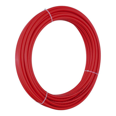 1/2 in. x 100 ft. Red Coil PERT Pipe - Super Arbor