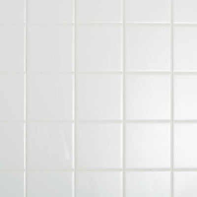 Daltile Restore Bright White 4-1/4 in. x 4-1/4 in. Ceramic Wall Tile (12.5 sq. ft. / Case) - Super Arbor