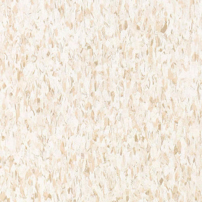 Armstrong Imperial Texture VCT 12 in. x 12 in. Fortress White Standard Excelon Commercial Vinyl Tile (45 sq. ft. / case) - Super Arbor