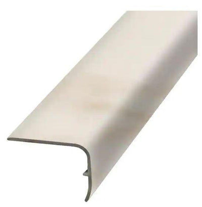 Chiffon 1.32 in. T x 1.88 in. W x 78.7 in. L Vinyl Stair Nose Molding - Super Arbor