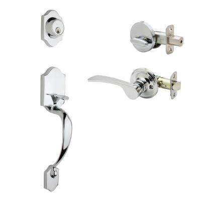Kwikset 
    Amador Satin Nickel Single Cylinder Door Handleset Less Interior Pack with Microban Antimicrobial Technology - Super Arbor