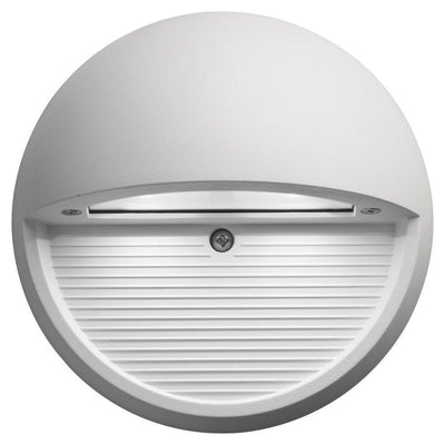 White Integrated LED Round Step and Stair Deck Light - Super Arbor