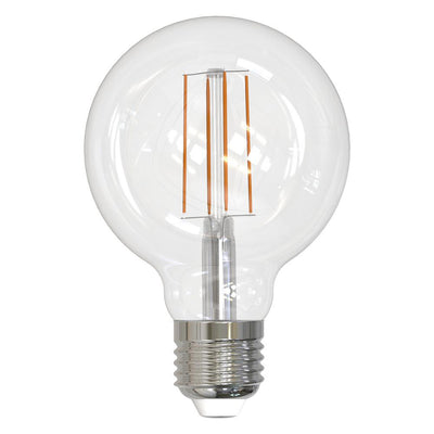 Bulbrite 60-Watt Equivalent G25 Clear Dimmable Edison LED Light Bulb Soft White (2-Pack) - Super Arbor