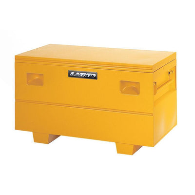 Lund 48 in Yellow Steel Full Size Chest Truck Tool Box with mounting hardware and keys included - Super Arbor