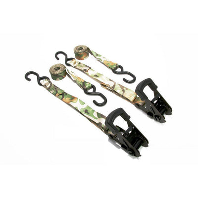 8 ft. x 1-1/4 in. Camouflage Ratchets (2 per Pack) - Super Arbor