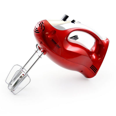 5-Speed Red Hand Mixer - Super Arbor