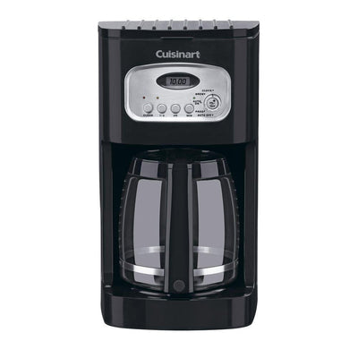 12-Cup Programmable Black Drip Coffee Maker with Carafe - Super Arbor