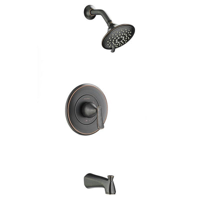 Chatfield Single-Handle 3-Spray Tub and Shower Faucet with 1.8 GPM in Legacy Bronze (Valve Included) - Super Arbor