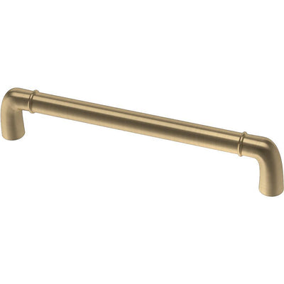 Izak 6-5/16 in. (160mm) Center-to-Center Champagne Bronze Cabinet Drawer Pull (2-Pack) - Super Arbor