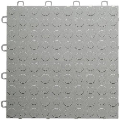 BlockTile Modular Interlocking Garage Floor Tiles, Set of 30 (12" x 12" each)