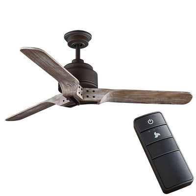 Chasewood 54 in. Indoor/Outdoor Roasted Java Ceiling Fan with Remote Control - Super Arbor