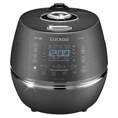 Cuckoo 6-Cup Induction Heating Pressure Rice Cooker in Dark Gray - Super Arbor