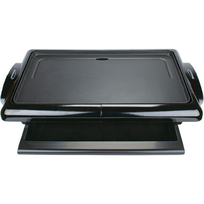 200 sq. in. Black Nonstick Electric Griddle - Super Arbor