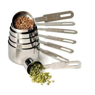 Endurance 7-Piece Stainless Steel Measuring Cup Set - Super Arbor