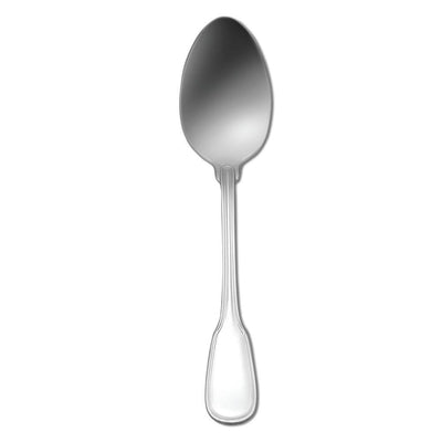 Saumur Stainless Steel Silverplated Oval Bowl Soup/Dessert Spoons (Set of 12) - Super Arbor