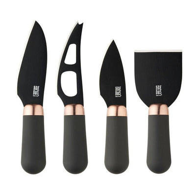 Brooklyn Copper 4-Piece Cheese Knife Set - Super Arbor