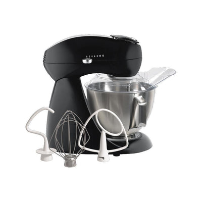 Eclectrics 4.5 Qt. 12-Speed Black All-Metal Stand Mixer - Super Arbor