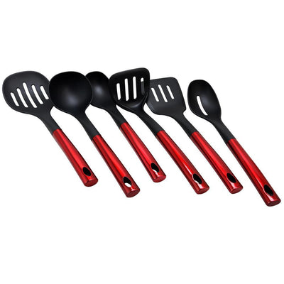 Nylon and Stainless Steel Jutcgeb Tools in Red (Set of 6) - Super Arbor