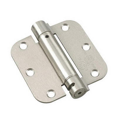 Full Mortise Inset Brushed Nickel Self-Closing Hinge (1-Unit) - Super Arbor