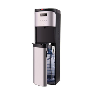 Bottom-Loading Water Cooler with Built-In Filter, Stainless-Steel, Never Buy Plastic Bottled Water Again - Super Arbor