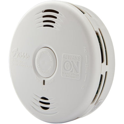 10-Year Worry Free Sealed Battery Smoke and Carbon Monoxide Combination Detector with Voice Alarm (2-Pack) - Super Arbor