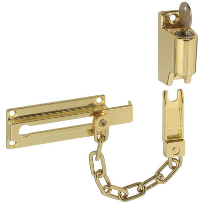Stainless Steel Keyed Chain Door Lock - Super Arbor