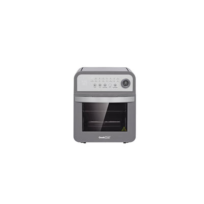 1600-Watts 12 Qt. Gray 16-Preset Modes All-in-One Multi-Function Air Fryer Oven with Rotisserie and Dehydrator - Super Arbor