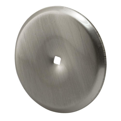 Cabinet Knob Backplate, Satin Nickel - Super Arbor