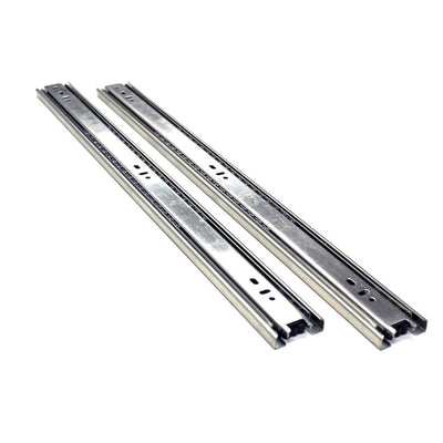 22 in. Full Extension Side Mount Ball Bearing Drawer Slide with Installation Screws (10-Pair) - Super Arbor